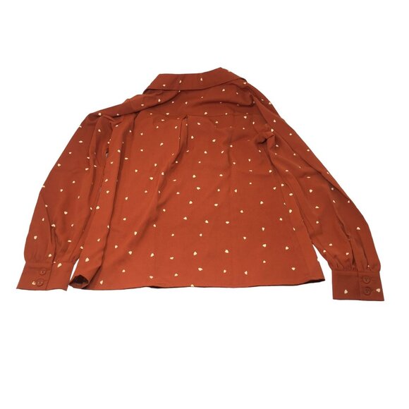 Allegra K Womens Long Sleeve Button Up Shirt with Collar (XS) - Picture 2 of 10